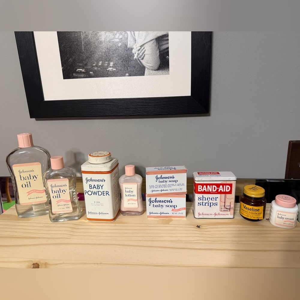 Vintage Johnson's Baby Care collection